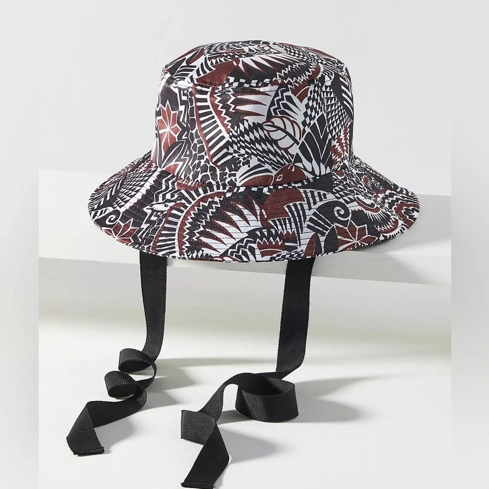 Ribbon-Tie Bucket Hat